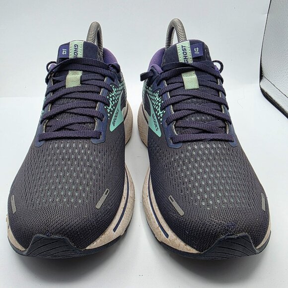 Brooks Ghost 14 Womens Size 7.5 Wide Purple Athletic Shoes Running Walking - Picture 2 of 13
